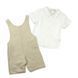 Комплект для хлопчика Babybol футболка комбінезон 18297/beige/9m фото 2