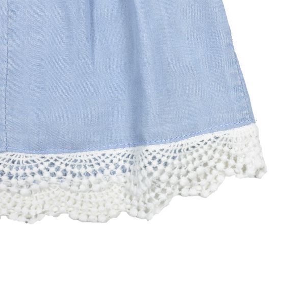 Платье для девочки Babybol джинсовое 19107/bleach_denim/12m фото