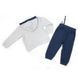 Комплект для мальчика Babybol спортивный толстовка c капюшоном + штаны 18215/blue/12m фото 2