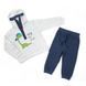 Комплект для мальчика Babybol спортивный толстовка c капюшоном + штаны 18215/blue/12m фото 1