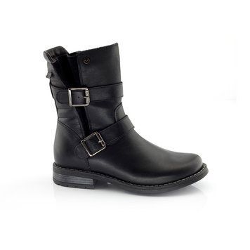 Сапоги для девочки Froddo демисезонные натуральная кожа G4160032-4/Black/31 фото