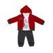 Комплект для мальчика Babybol толстовка футболка штаны 27219/red/6m фото