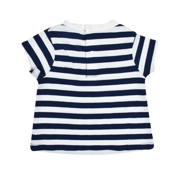 Комплект для девочки Babybol хлопок футболка шорты 19161/navy_blue/12m фото