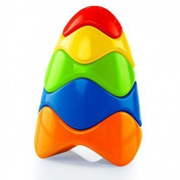 Развивающая игрушка Oball "Красочная пирамидка"Kids II 81106 фото