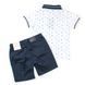 Комплект для хлопчика Babybol літній футболка поло шорти 18229/navy_blue/3A фото 2