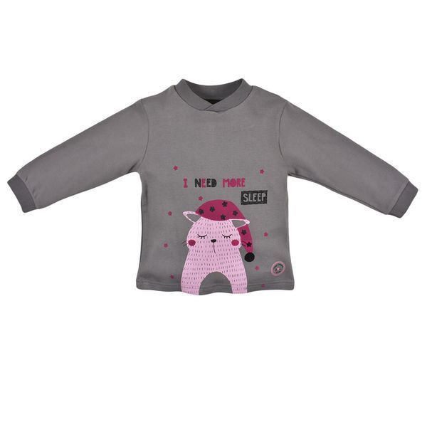 Пижама для девочки Babybol хлопок реглан штаны 29509/pink/2A фото