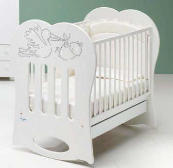 Дитяче ліжко Baby Italia Crystal CRYSTAL WHITE фото