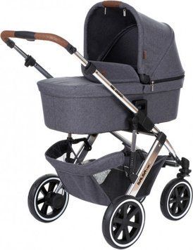 Універсальна коляска 2 в 1 ABC Design Salsa 4 Air Diamond Collection Asphalt 1200093/1907 фото