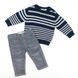 Комплект для хлопчика Babybol в'язаний светр штани вельвет 28280/navy_blue/3A фото 1