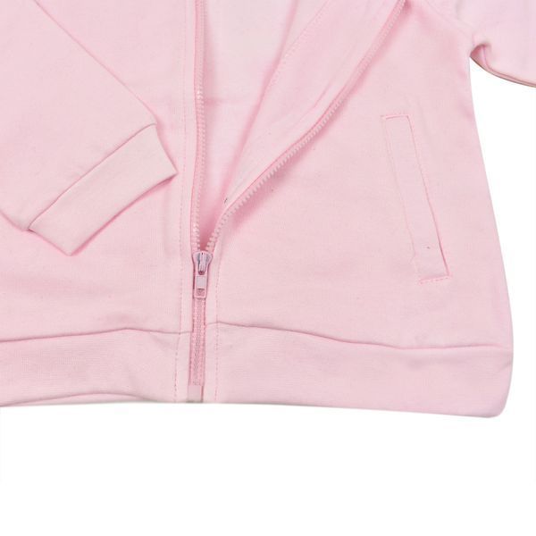 Толстовка для дівчинки Babybol з каптуром бавовна 152/pink/4A фото