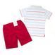 Комплект для хлопчика Babybol футболка шорти 18236/red/3A фото 2