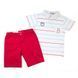 Комплект для хлопчика Babybol футболка шорти 18236/red/3A фото 1