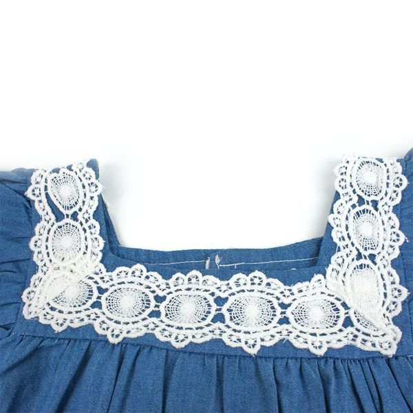 Платье для девочки Babybol джинсовое без рукава 18133/denim/24m фото