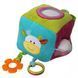Брязкальце Devik Baby Куб зі звуком 16 см GH72159 фото